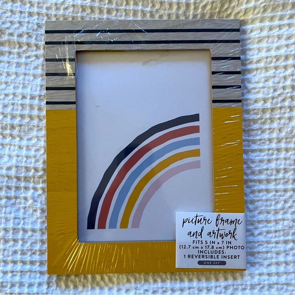 Rainbow Picture Frame and Artwork